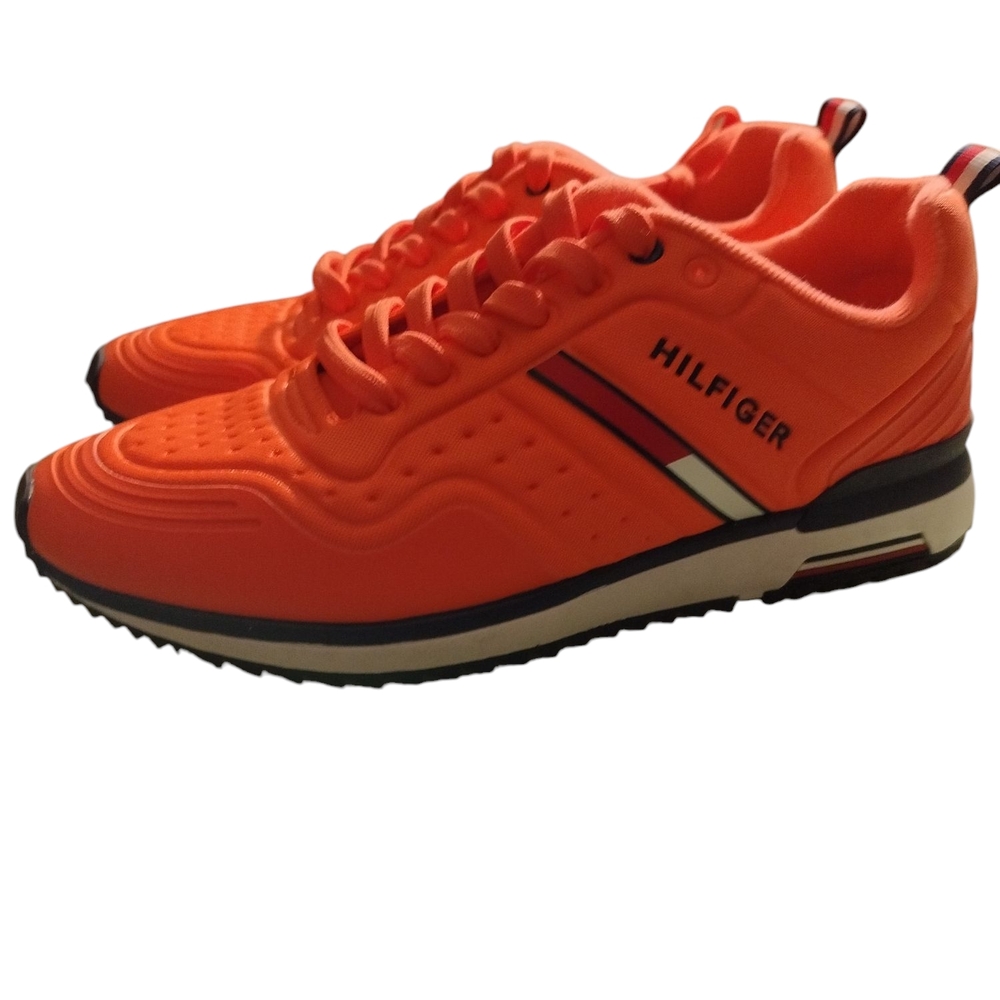 Tommy Hilfiger Orange Sneakers
